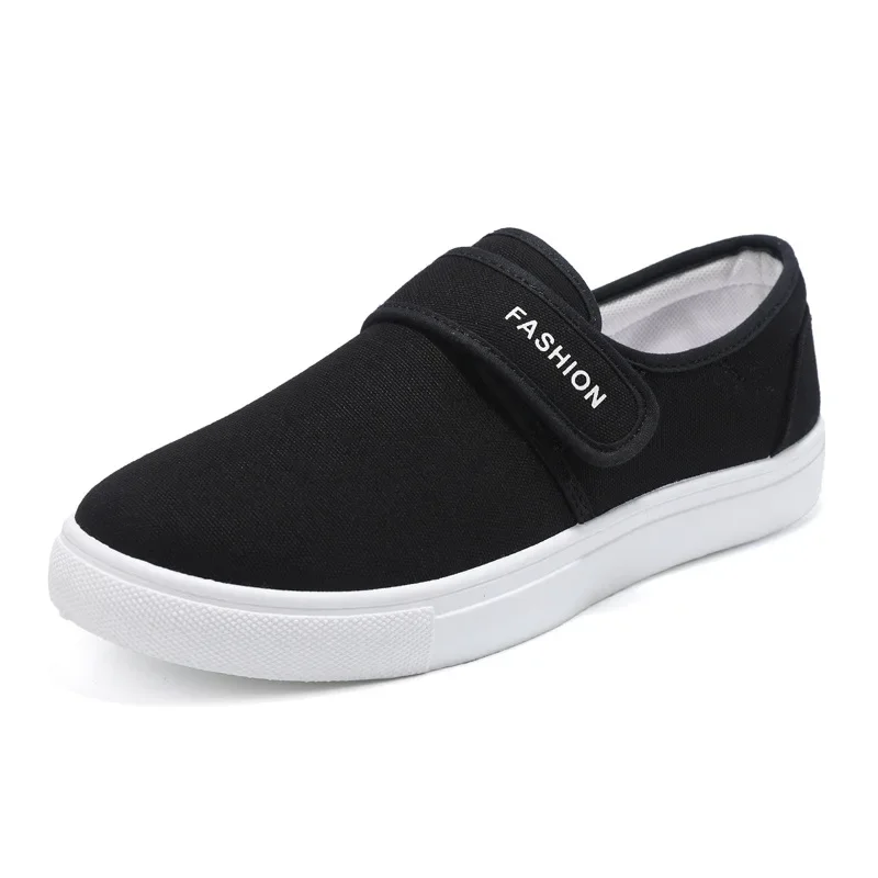 

VIPOL Breathable shoes, men's canvas casual sports shoes, single-layer breathable Velcro vulcanized shoes, couple shoes