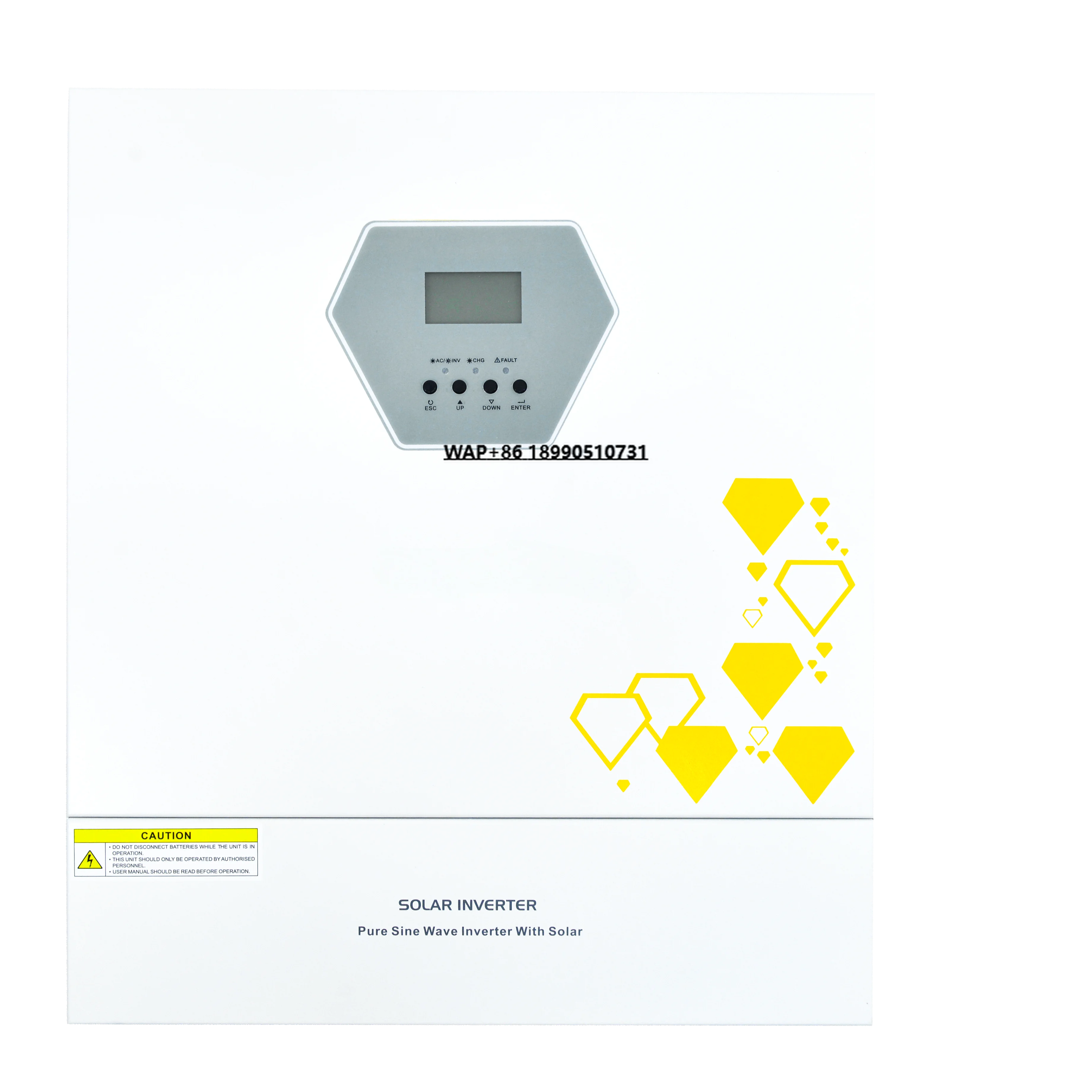 

GD11048SMH 11000W 48V Hybrid Solar Inverter Lightweight Efficient Single-phase Activated Lithium Battery 150A Dual-Path MPPT