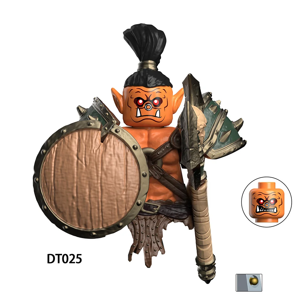 외국 무역 상품 DT8905 중년 시리즈 몬스터 피규어 퍼즐 조립 블록 장난감 장식품