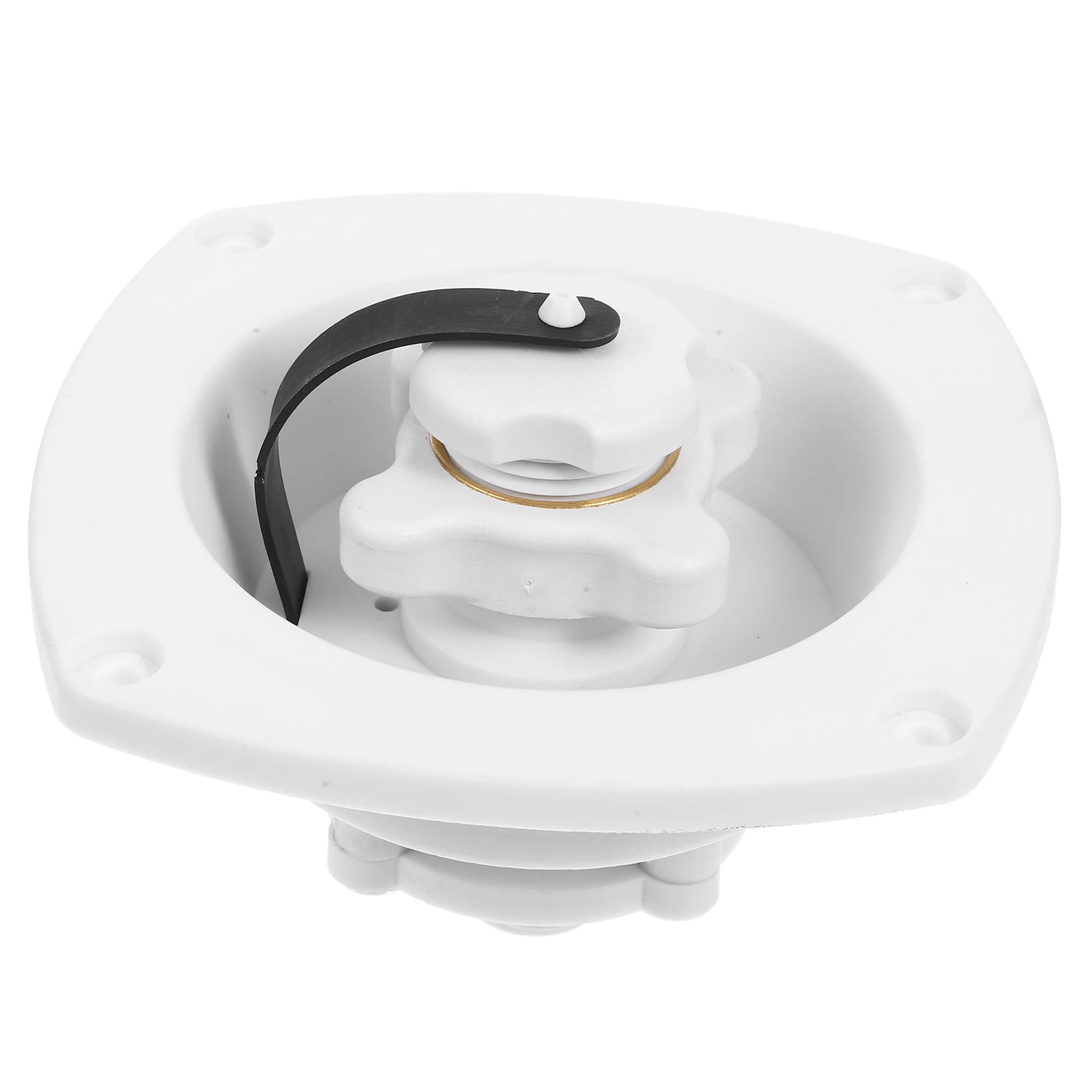 

RV Water Inlet Replacement Parts PP Material Leakproof Sealing Marine Yacht Camper Motorhome Water Fill Adapter Connector