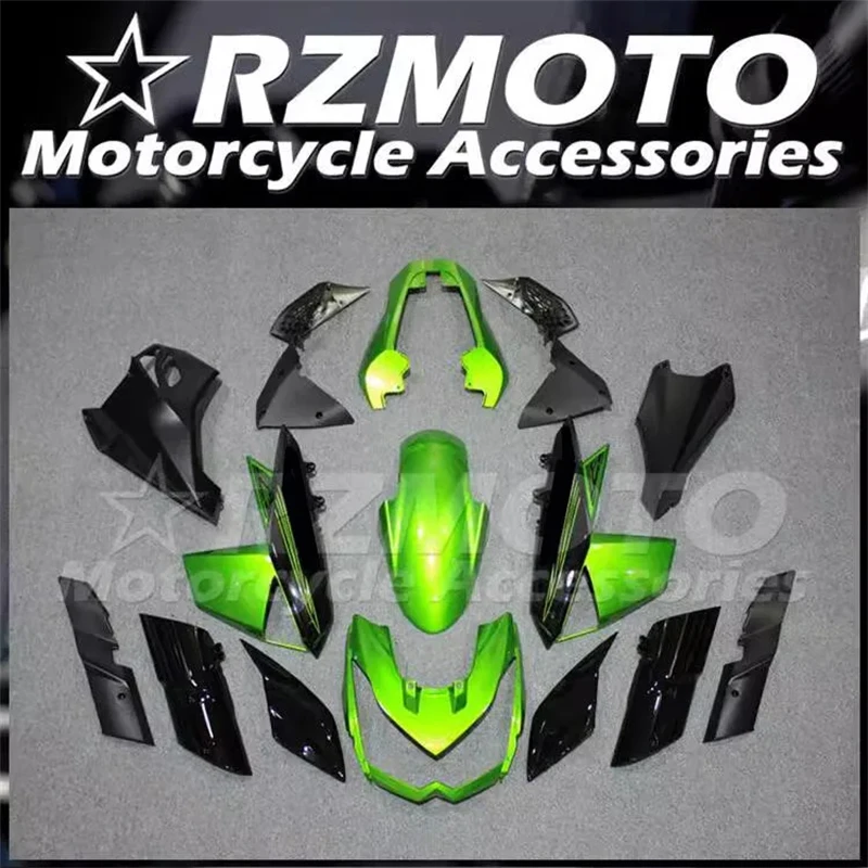 New ABS Motorcycle Bike Whole Fairings kit Fit For Kawasaki Z1000 2010 2011 2012 2013 10 11 12 13 Custom Green Black Shiny