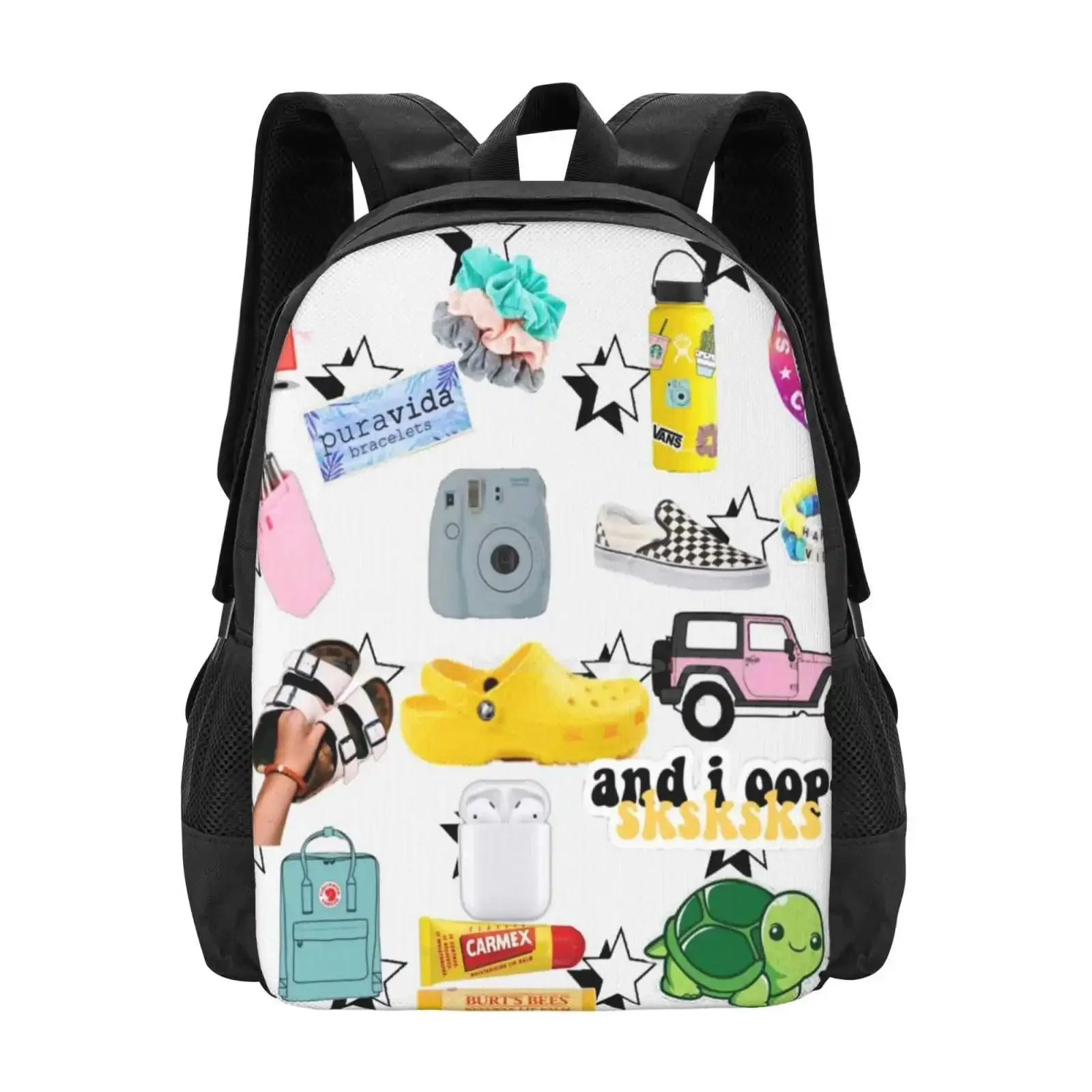 

Рюкзак Vsco Girl Pack с 3D принтом, студенческая сумка