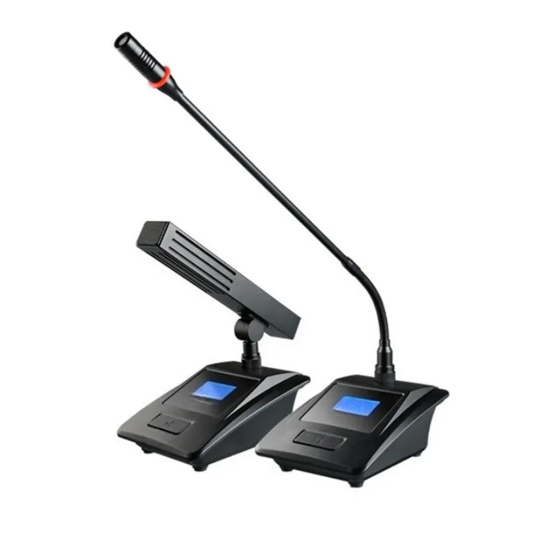 

Large-scale conference gooseneck breast head wearing chest holding headset UHF microphone