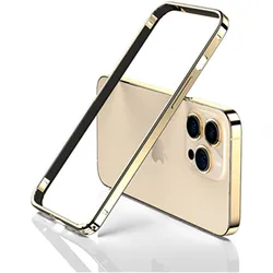 Ultra Thin Luxury Aluminum Frame Metal Bumper Case for IPhone 14 Plus 13 Pro Max 12 Mini 13Pro 12Pro IPhone13 Protector Cover