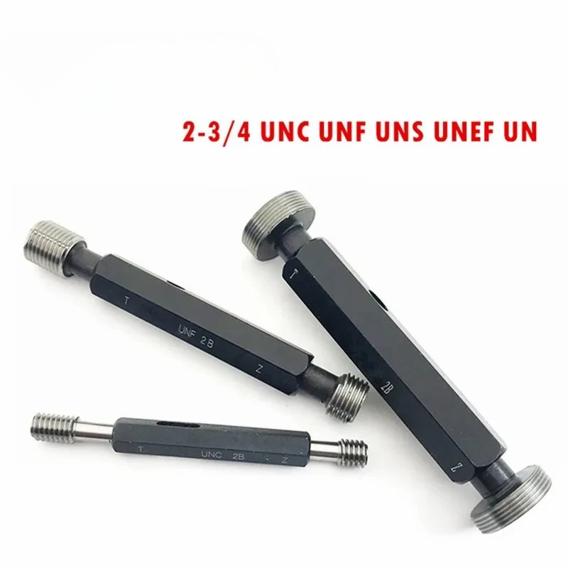 2-3/4 UNC UNF UNS UNEF UN Thread Gauge High Precision US System Screw Plug Ring GO NOGO Measuring Tools
