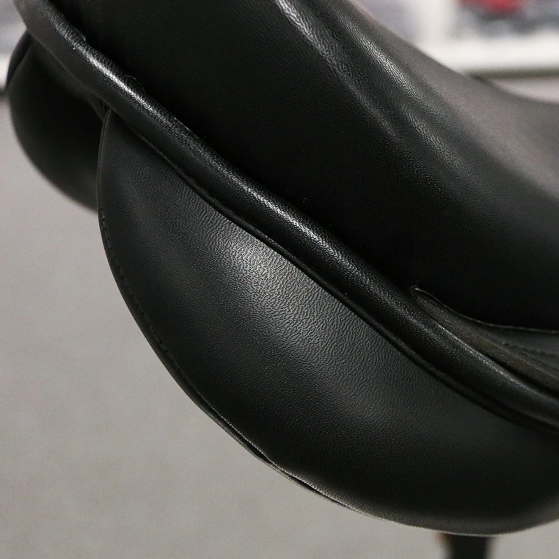 Sillín de cuero americano más vendido, sillín de caballo inglés occidental, productos para montar a caballo de cuero Real, equipo ecuestre equino