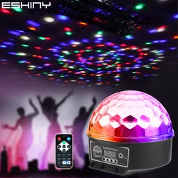 ESHINY-Boule Magique en Clip RGB LED, 6W, Lumière de Scène, Documents Complets, DJ, Salle de Dace, Ampoule Chang, R6LN8
