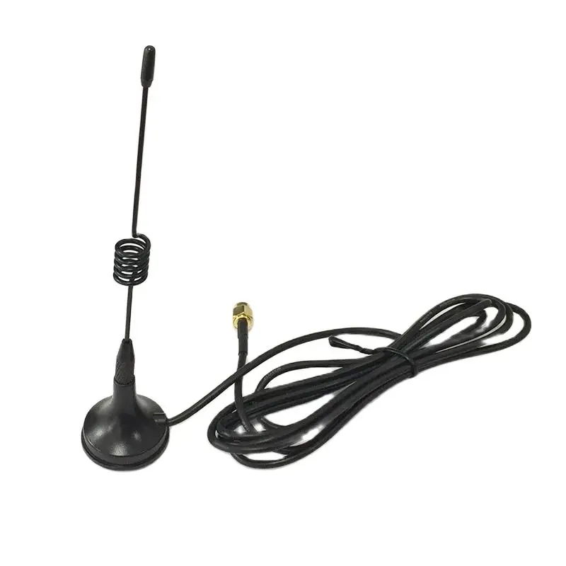 2.4Ghz 5dbi Sucker Antenna Wifi Wireless Module ZigBee Booster Aerial 1.5m Cable SMA Male