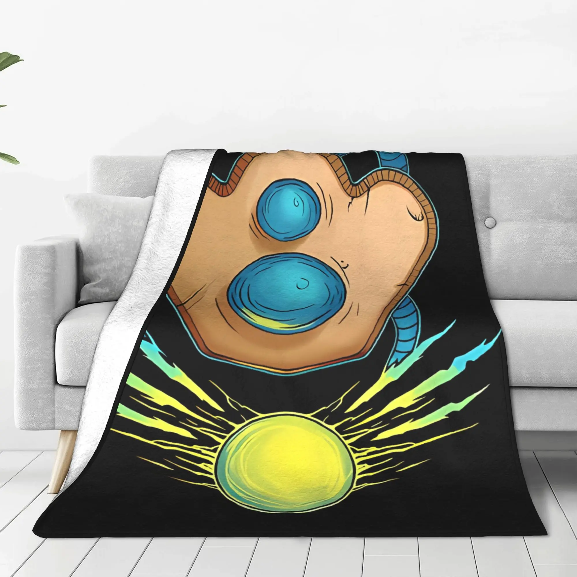 1PC Home Cute Room Decor Sapphire Spires Blanket Throw Blanket Slay the Spire Novelty Warm Blanket All Season