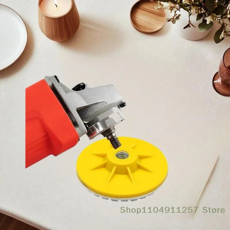 1 Pc 80mm Ceramic Tile Trimming Polishing Disc Angle Grinder Dry Polishing Marble Quartz Stone Chamfering Grinding Edge Tool