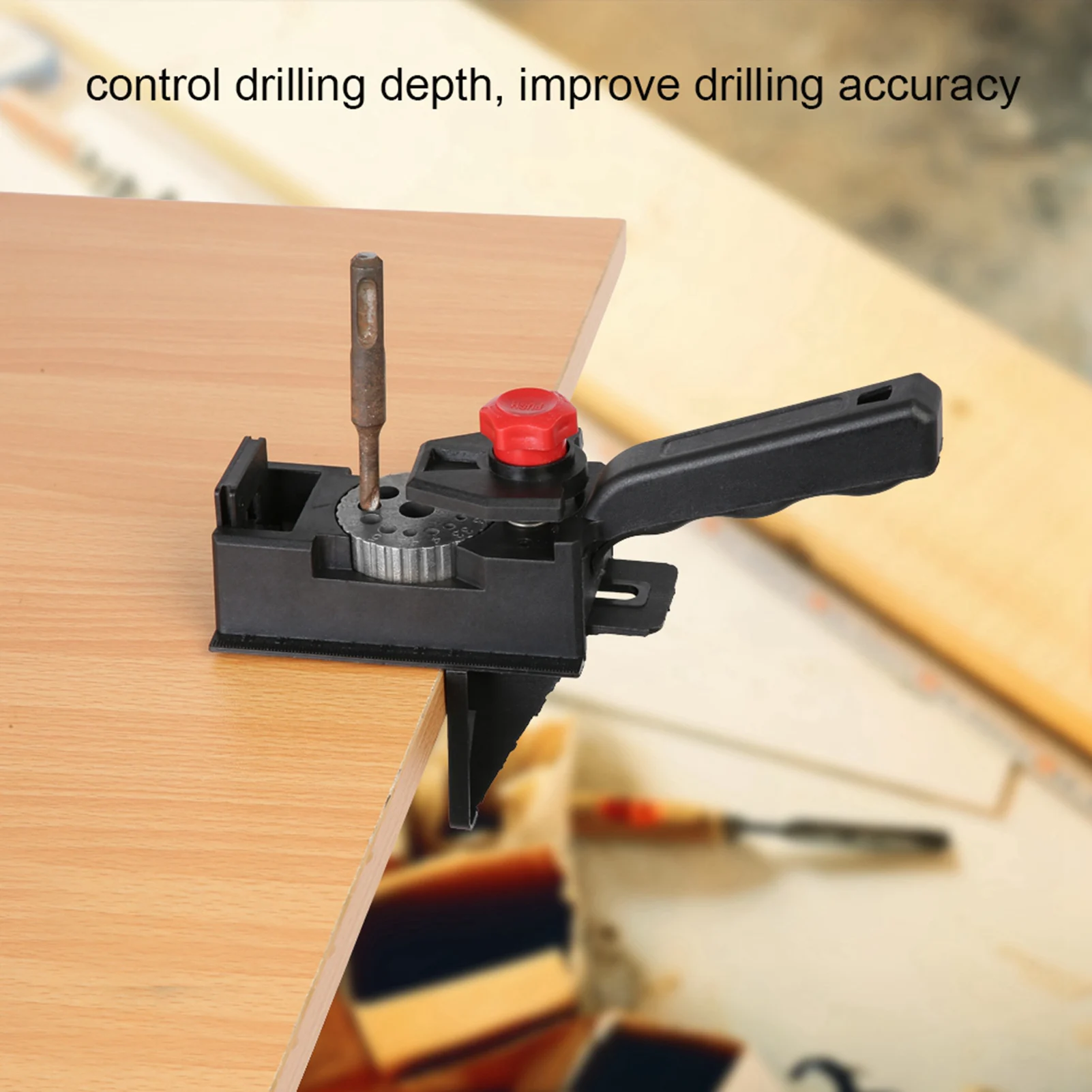 3-12mm Wood Dowel Straight Hole Drilling Guide Woodworking Carpentry Positioner Locator Tool  Drill,Guide§,Dowel,Hole,Guide