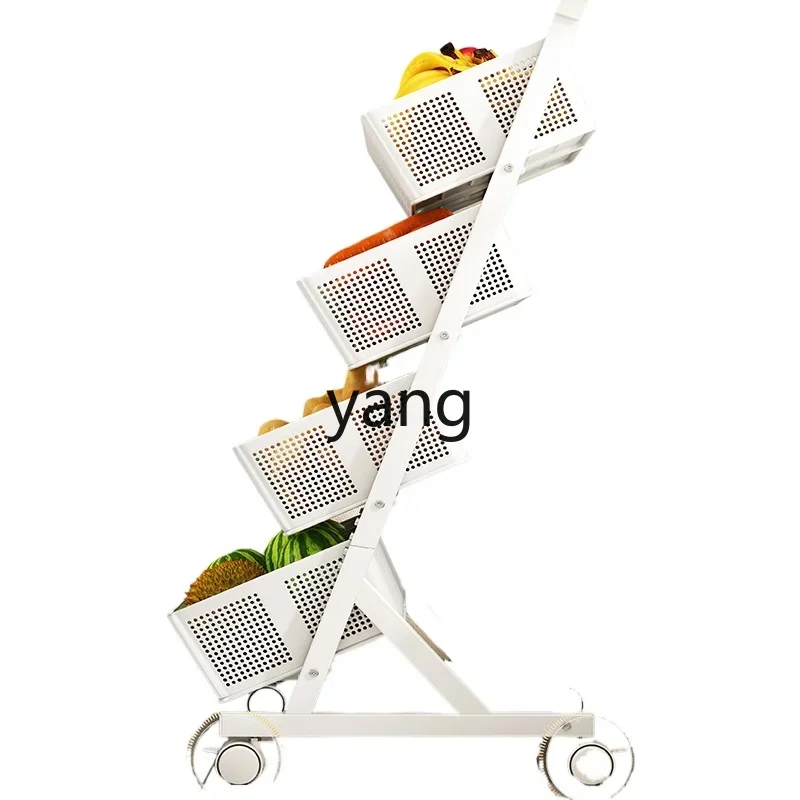 

LH vegetable rack floor-to-ceiling multi-layer kitchen multi-functional household snack storage rack