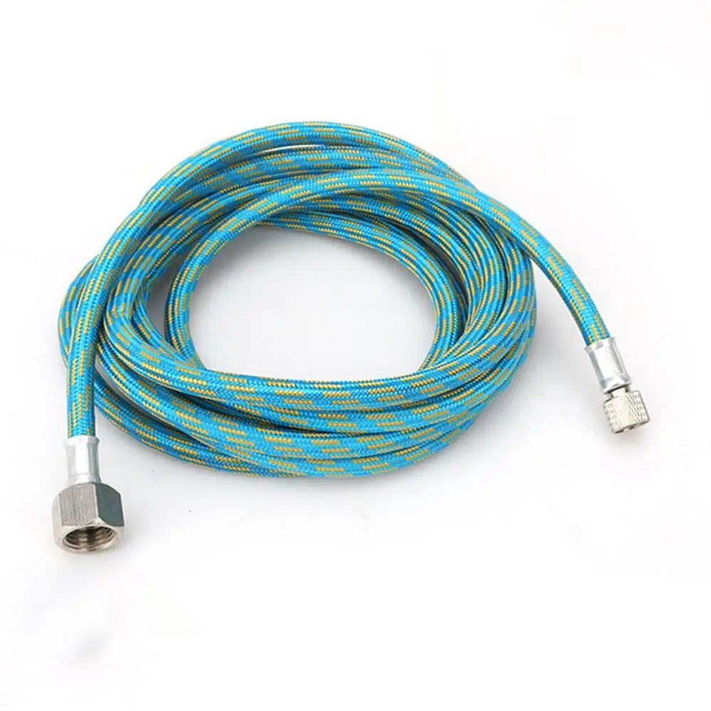 Tubo dell'aria per aerografo intrecciato da 3M tubo flessibile per adattatore da 1/8 di pollice a 1/4 di pollice per Nail Art con pompa ad aria per penna Spray