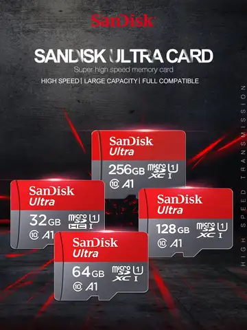 Ultra microsd 128GB 32GB 64GB 256GB 512GB A1 Micro SD Card SD TF Flash Card Memory Card Class 10 for Phone