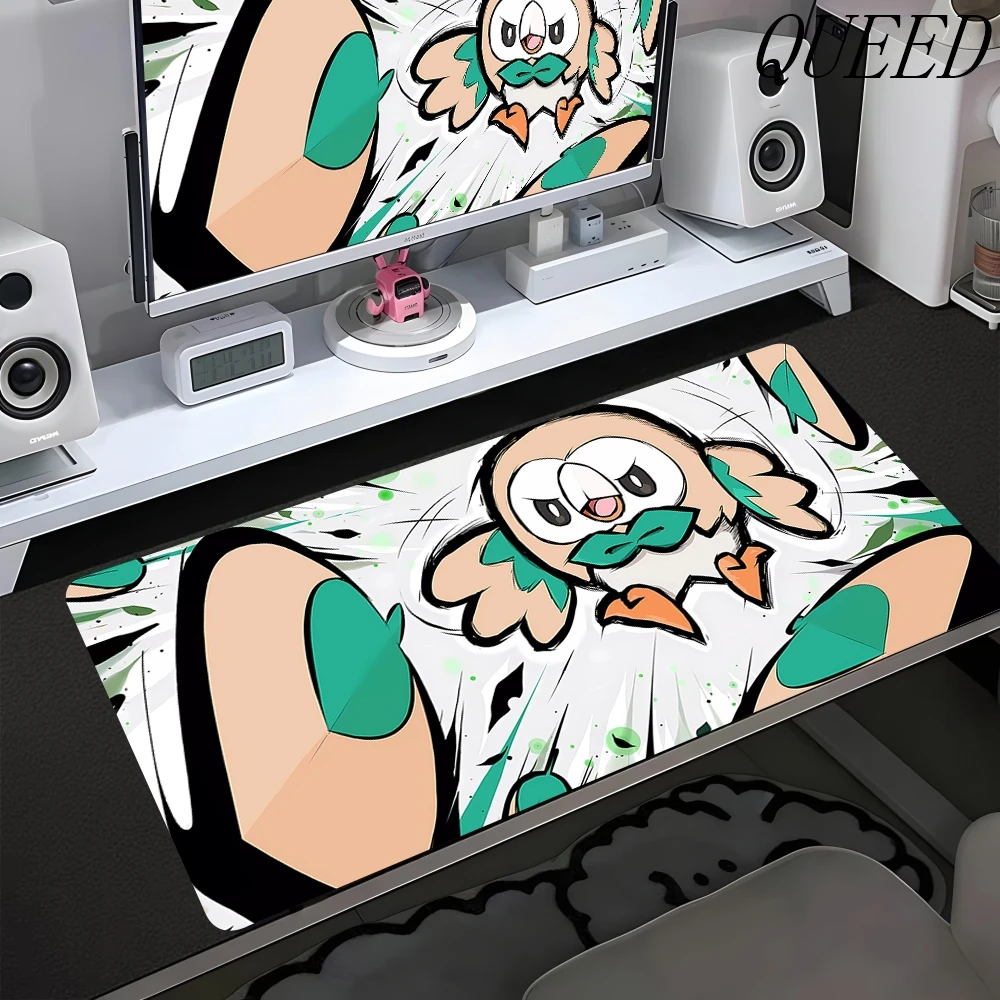 Desk Mat P-pokemon Cute Gaming Mouse Pad Large Non-slip Mousepad PC Gamer Desktop Decoration HD Office Mouse Mat PC Accessories view 5