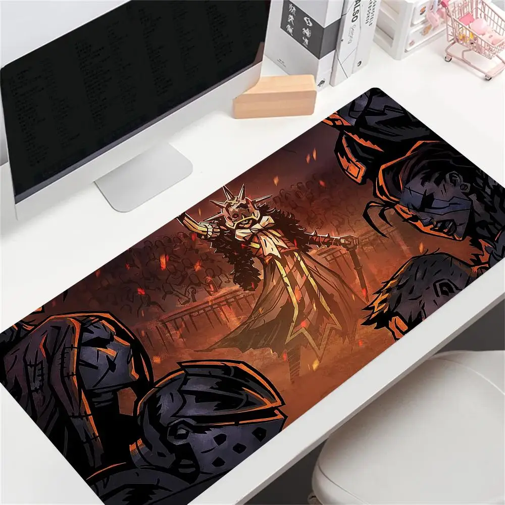 XXL Laptop Rubber Large Mousepad Darkest Dungeon Anime Gaming Mousepad For PC Gamer Desktop Decoration Office Mouse Mats Deskmat