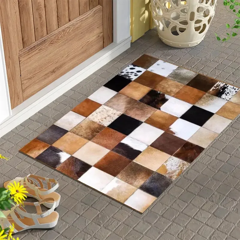 Welcome Non-slip Home Kitchen Rug Door Mat Absorbent Floor Mats Entrance Doormat Bedroom Carpet For Living Room image 4