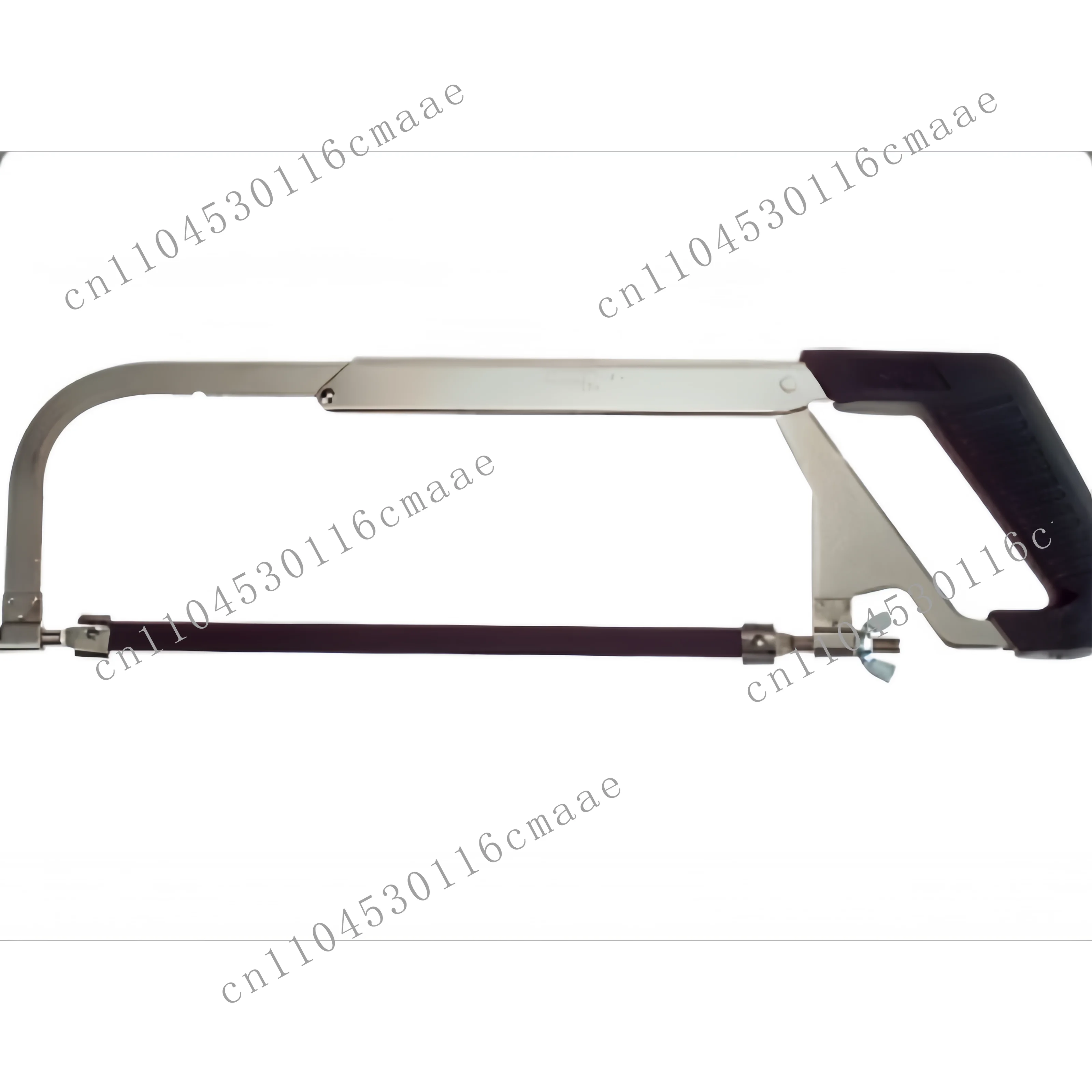 Suitable for 15-265 255mm Adjustable Hacksaw Frame Rubber Grip Heavy Duty Hacksaw Manual Cutting Saw
