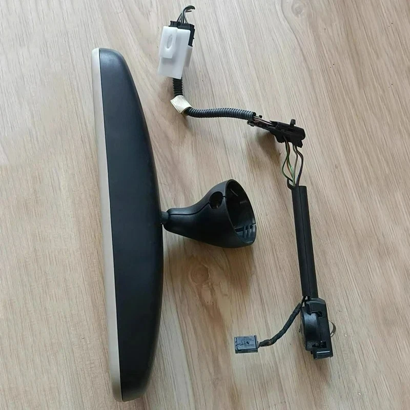 For VW Passat B5 B6 New Lingyu 2009-2011 Auto Dimming Anti Glare Rear View Mirror with Rain Light Sensor Kit, Beige/Tan or Black view 5