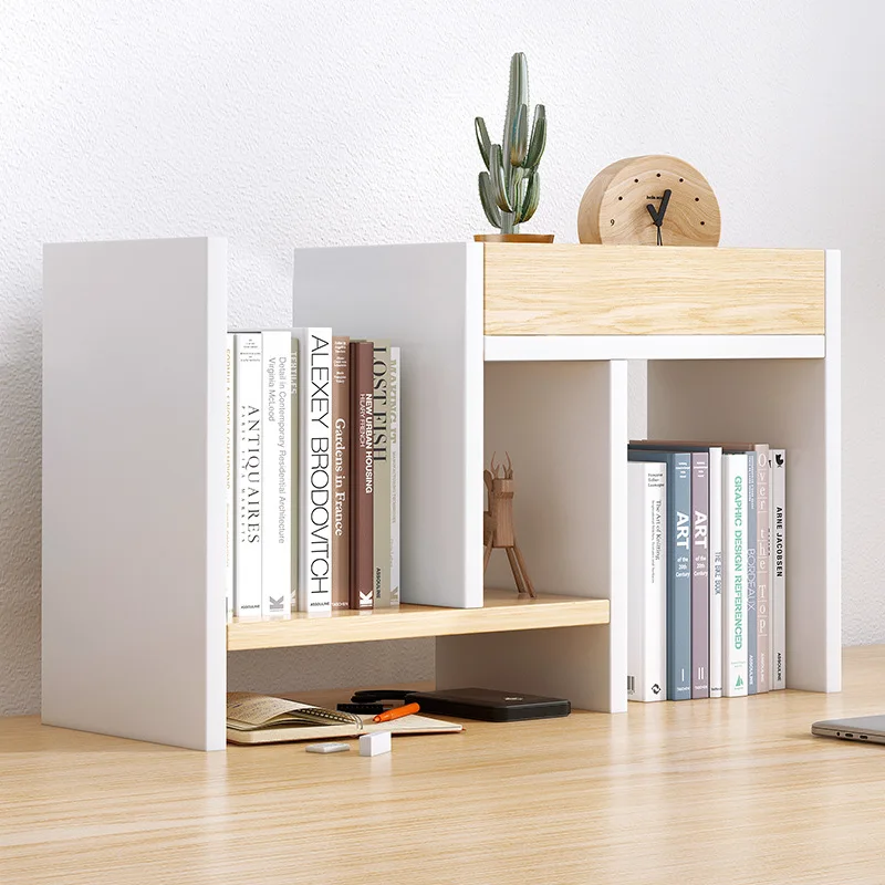

Bookshelf Desk Shelf Desktop Student Storage Desk Dormitory Simple Combination