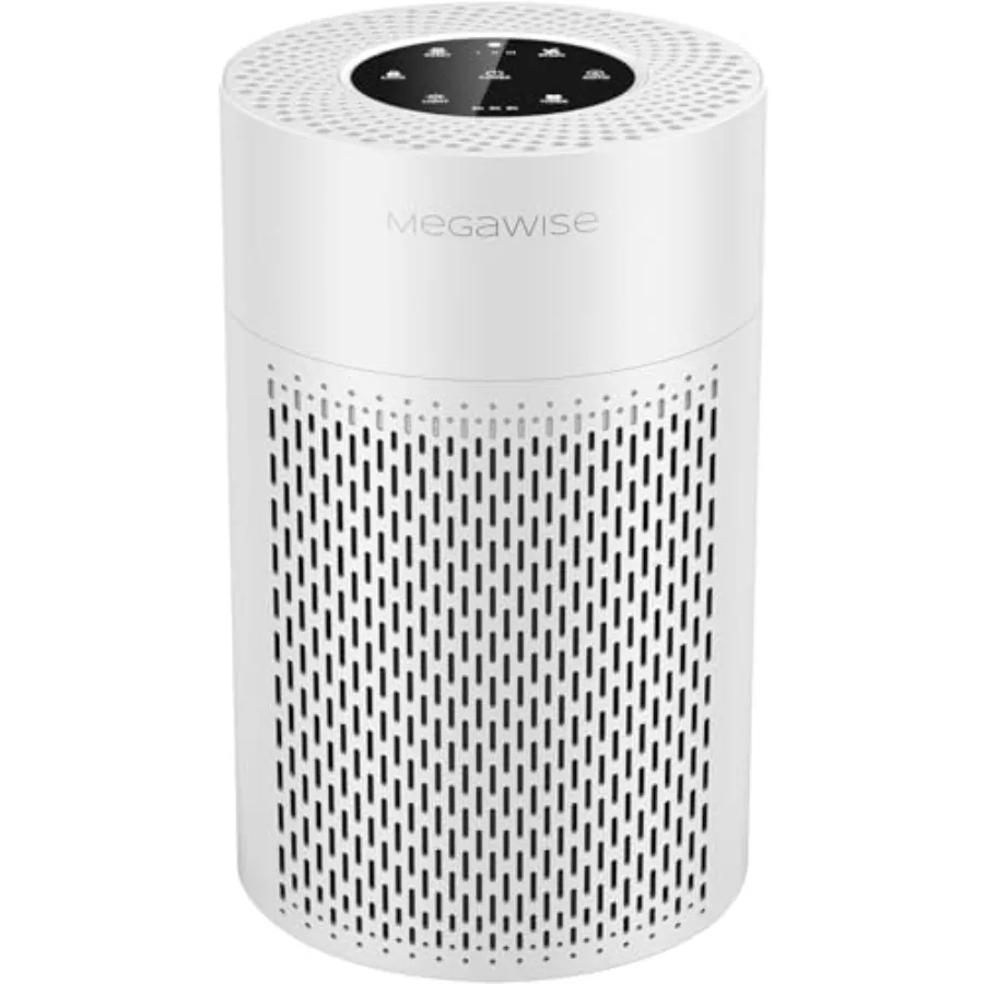 

2025 Updated Version Smart Air Purifier for Home Large Room up to 1076ft², H13 True HEPA Filter with Smart Air Quality Sensor,