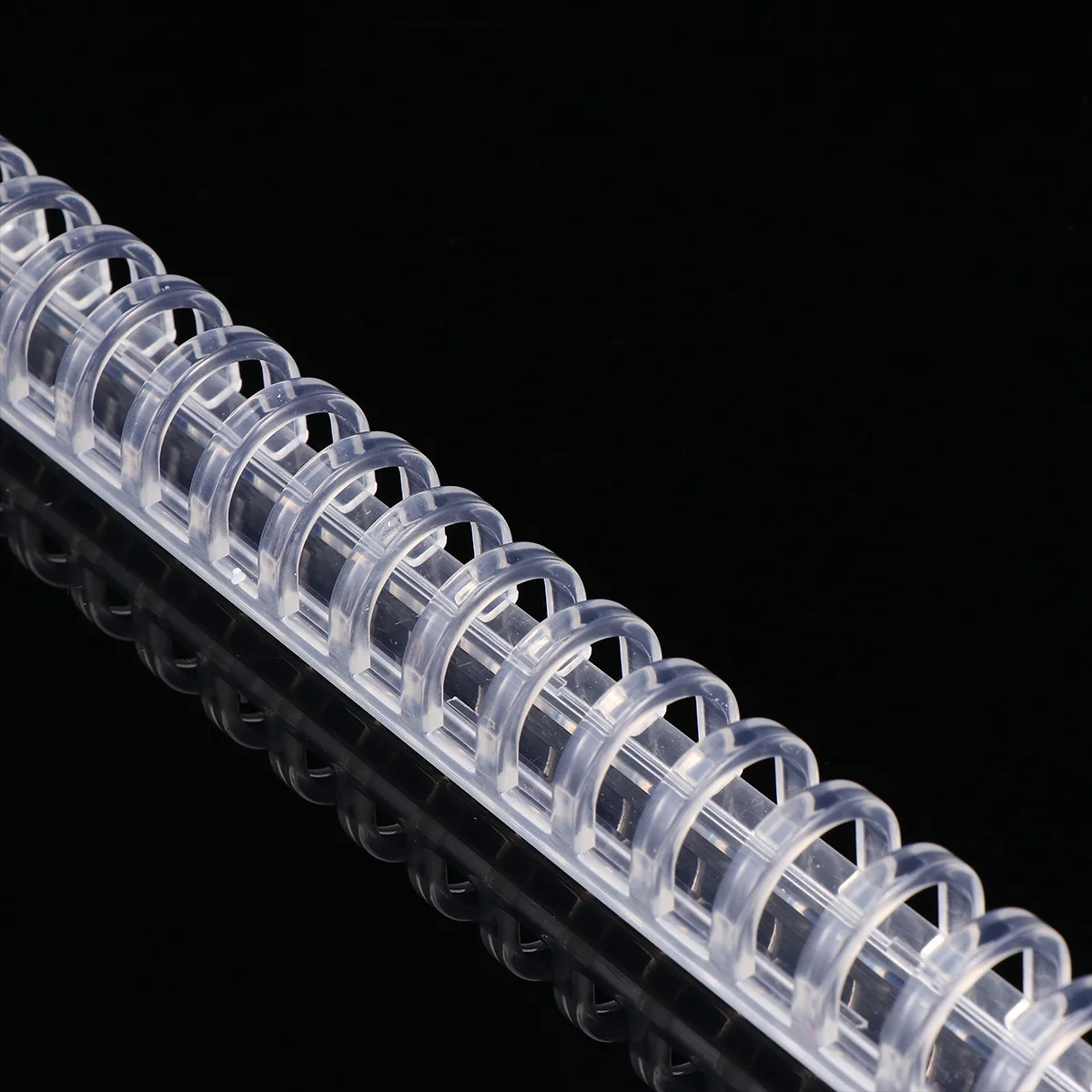 

10pcs A5 20-Hole Push-Pull Ring Binder Plastic Loose Leaf Book File Holder For Office School Stationery Notebook Supplies