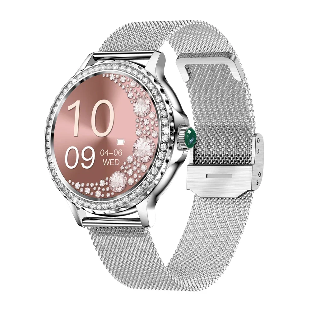 

NX19Women Smart Watch with Full Touch Screen Effortless Bluetooth Call Precise Heart Rate Monitoring Versatile Multi-Sport Modes