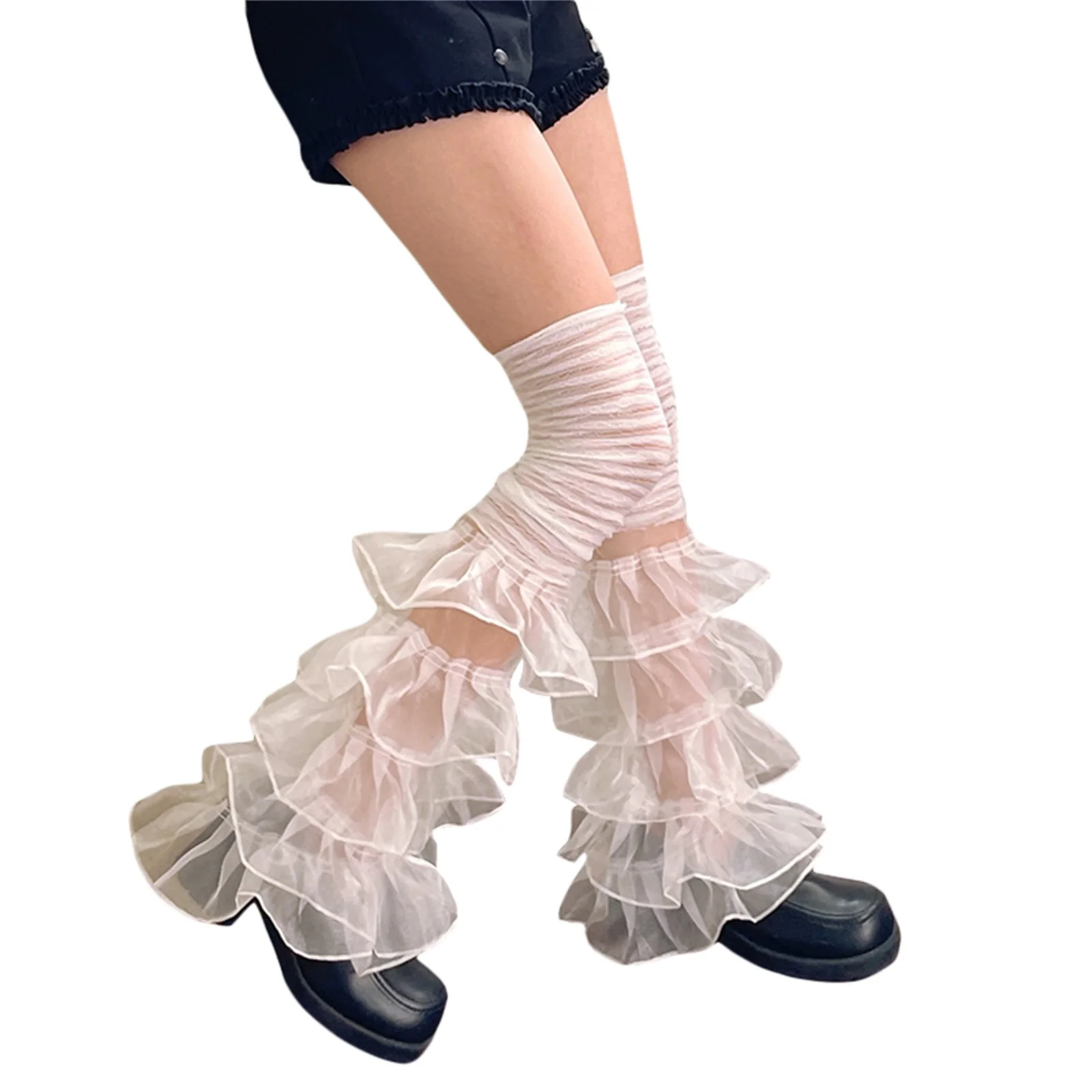 

Women s Cozy Cable Knit Leg Warmers Winter Long Socks Leggings Gaiters Knee High Goth Warm Fuzzy Cuff Ankle Heap Sock