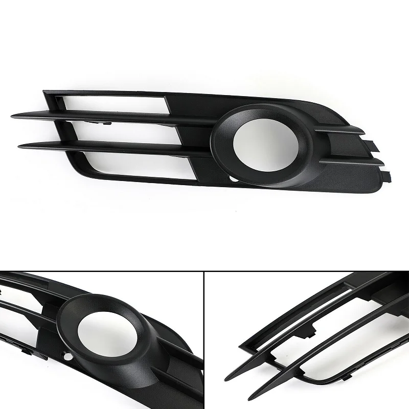 

1Pcs Car Front Bumper Fog Light Grille Fog Lamp Grill Cover For Audi A6 C7 2012-2016 4G0807682G 4G0807681A Car Accessories