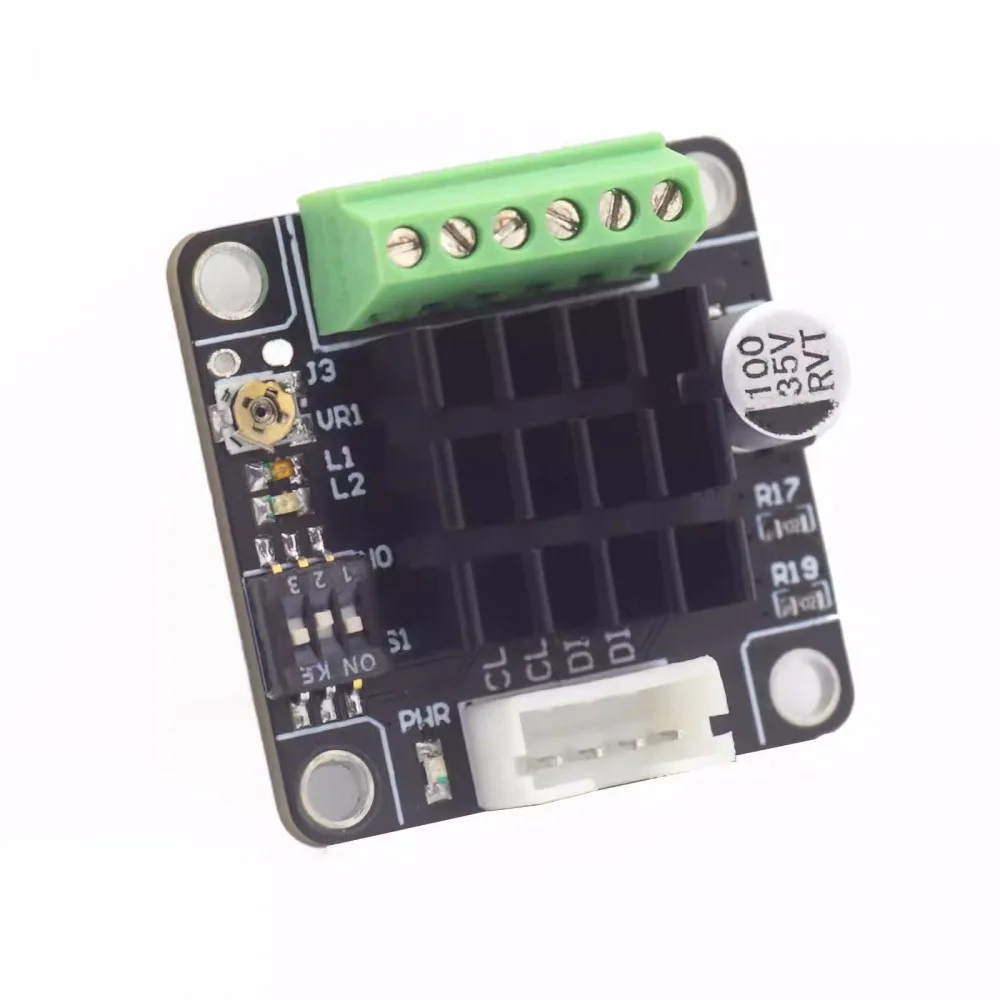 

20/28 Stepper Motor Driver Module Pulse Type DC12-36V Small Two-phase Four-wire Stepper Motor Driver with Overcurrent Protection