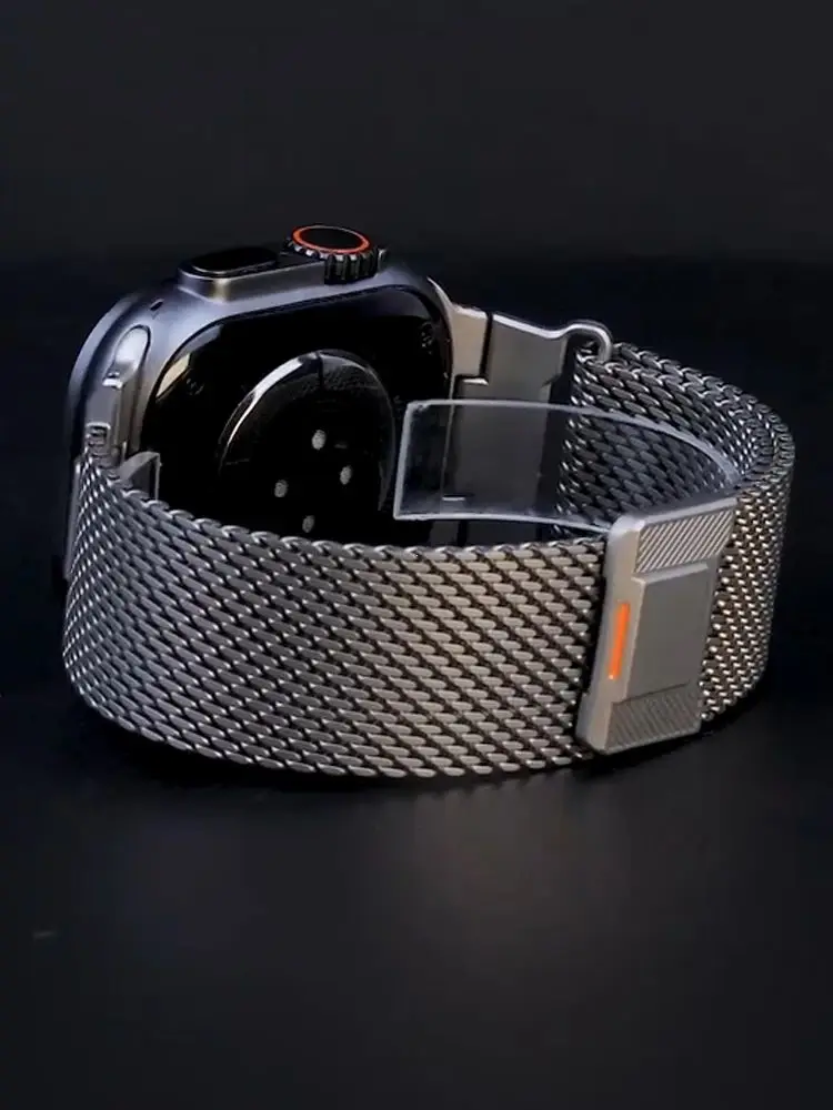 Milanese Loop Armband für Apple Watch Ultra 3 2 Band 49mm 46mm 40mm 44mm 45mm 42mm 41mm Correa Armband iWatch Series 11 10 SE 9 8