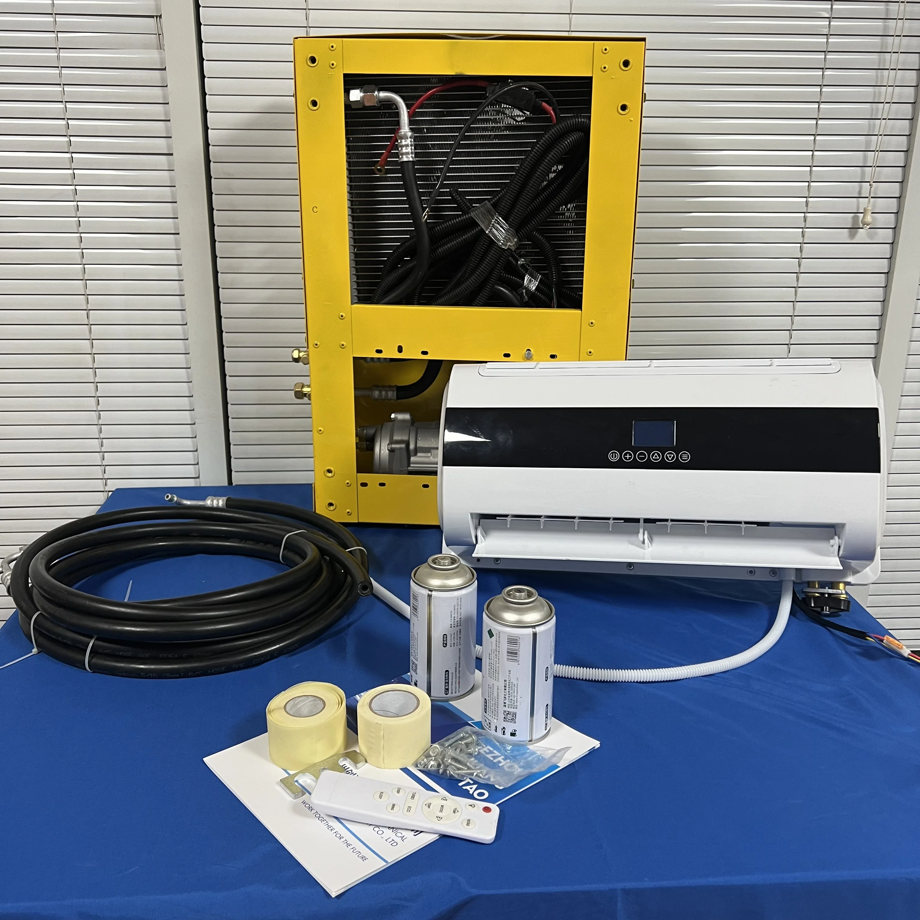 Vehicle air Conditioner 12v24v Parking Electric air Conditioner Split Scroll Compressor Card Is Suitable for Truck Saloon Car