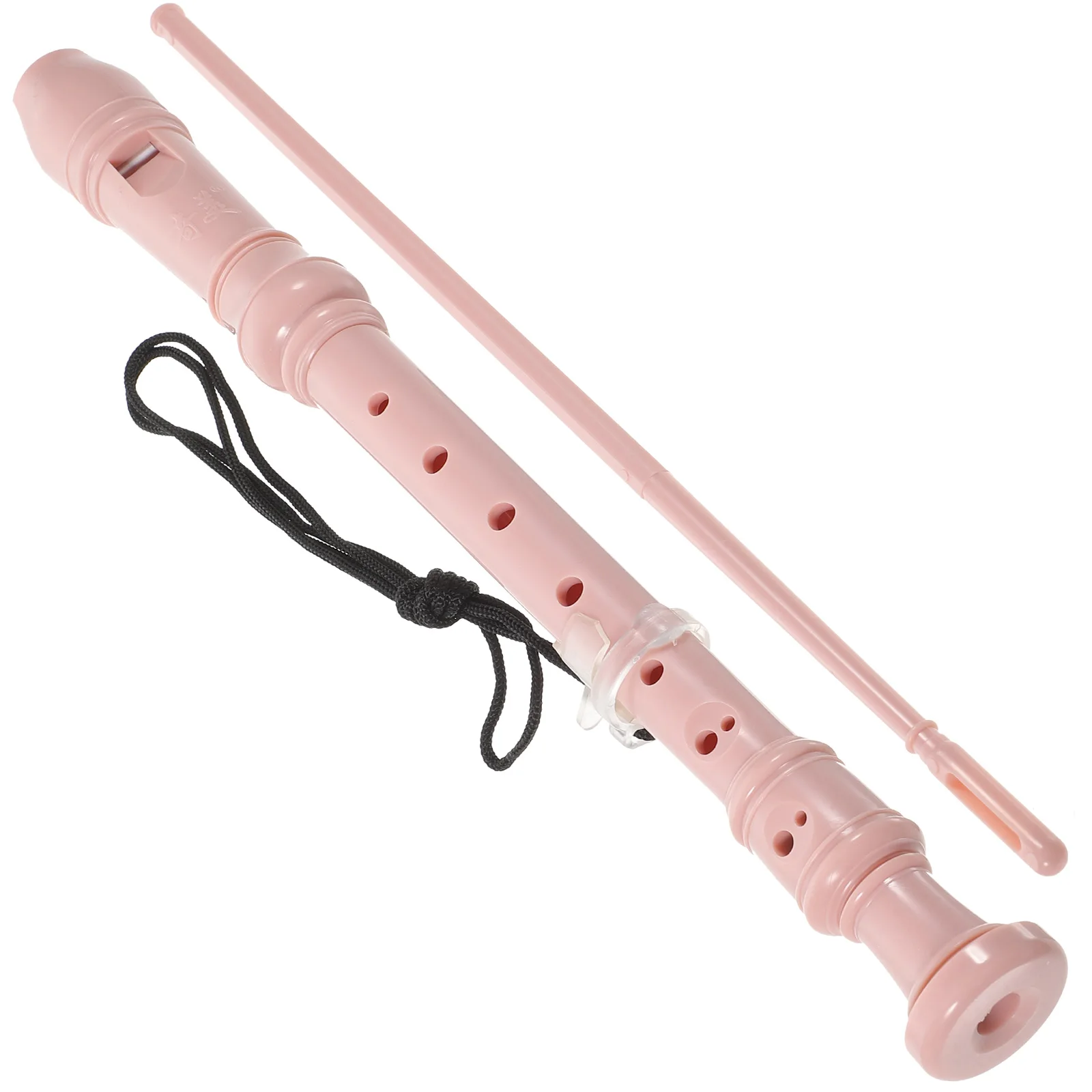 

1 Set 8-Hole Clarinet Beginner Practice Instrument Kids Children Safe Abs Plastic Professional Wind Detachable Design Musical