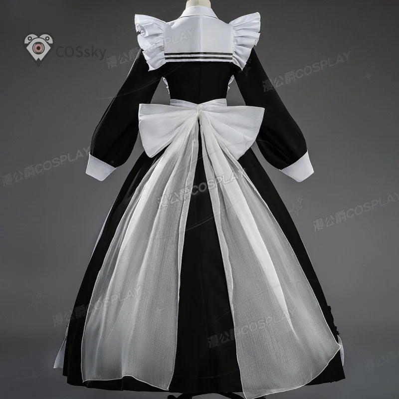 

Yūki Yuki Cosplay Costume laying Death Game to Put Food on the Table Women maid uniform Halloween party new sweet Lolita dress