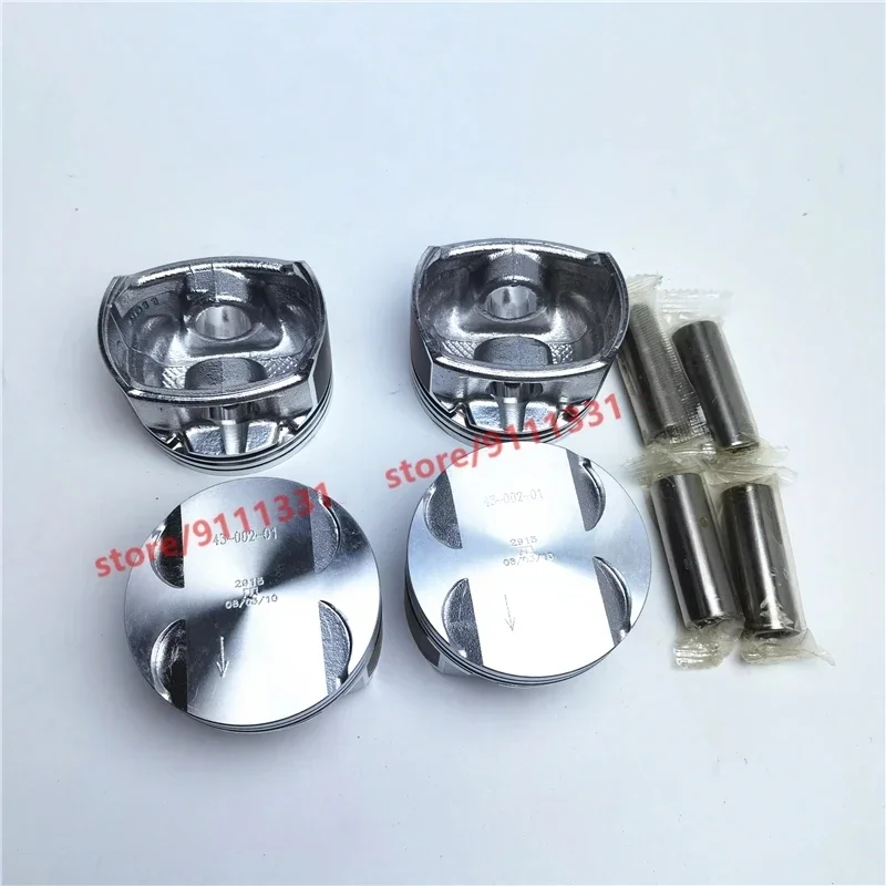 Juego de 4 pistones de motor para Chery A1 FACE/Arauca Kimo A1 QQ6 Jaggi X1 indiS Beat 1.3L, 473H-1004015