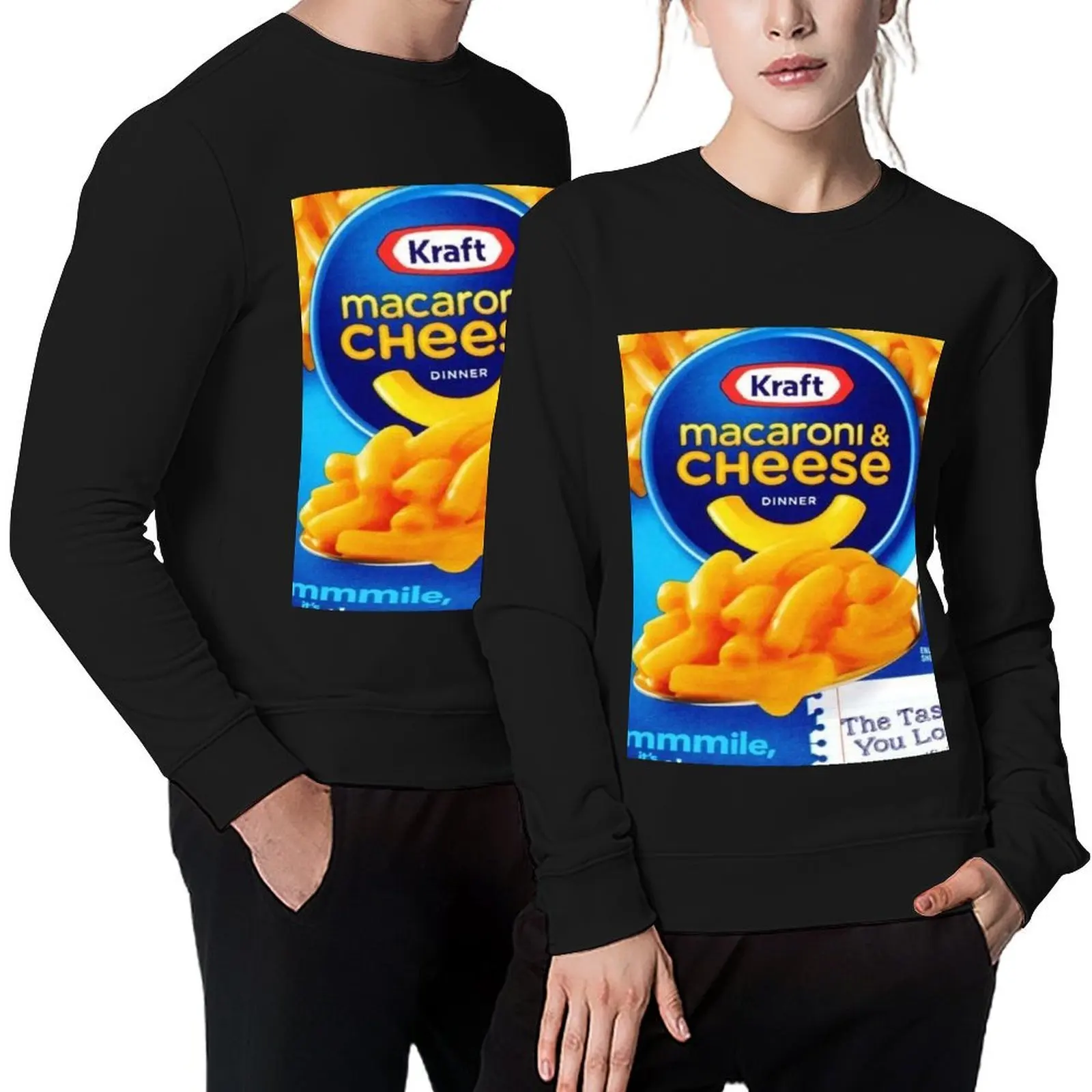 

craft macaroni & cheese design Pullover men clothes men's autumn clothes aesthetic clothing men's winter sweater new sweatshirt