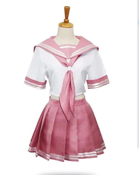 Fate Grand Order Apocrypha Rider Astolfo Asutorufo JK Uniforme scolastica Vestito da marinaio Top Gonna Outfit Anime Costumi Cosplay Parrucche