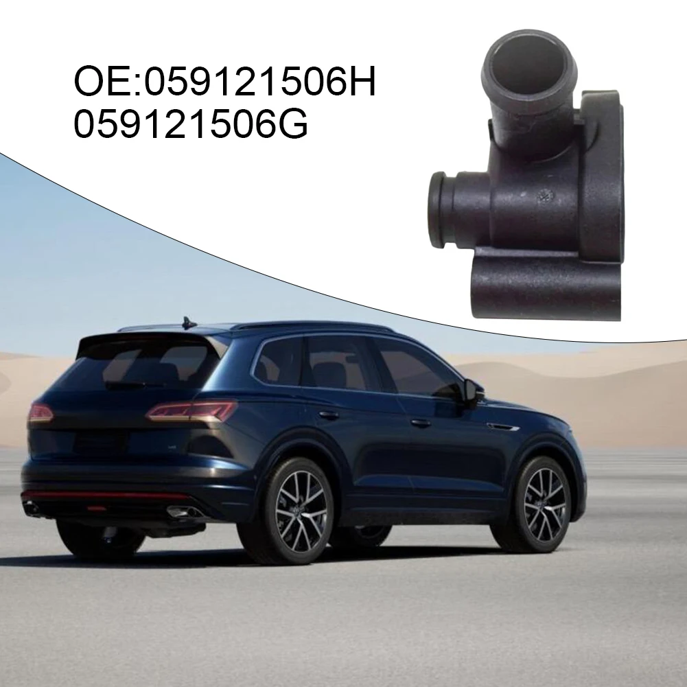 

Thermostat Cover Water Pipe Joint Black Plastic Replacement Parts 059121506H 059121506G For Touareg For A6 For A7 For A8 For Q5