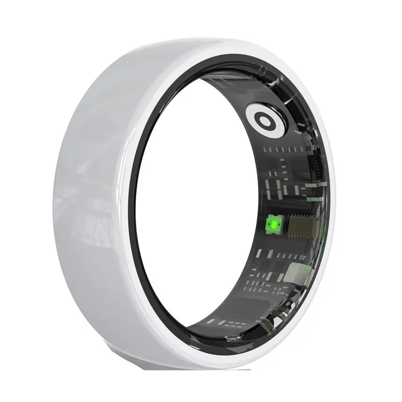 

AS95-R12 Smart Ring With Heart Rate,Blood Oxygen,Sleep Monitoring Waterproof For Android & IOS White (13)
