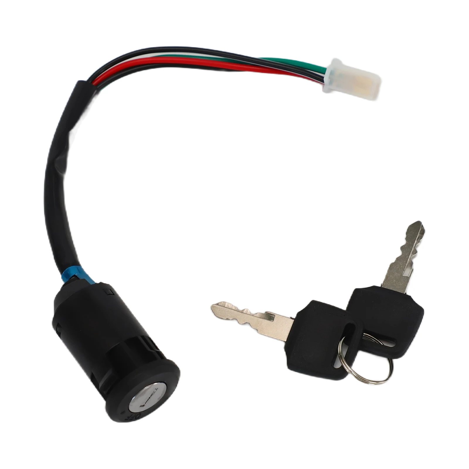 Key Switch Assembly with 4 Pin Wiring Harness for 50cc 70cc 90cc 110cc 125cc for atv For Quad Dirt Bike Pocket Bike