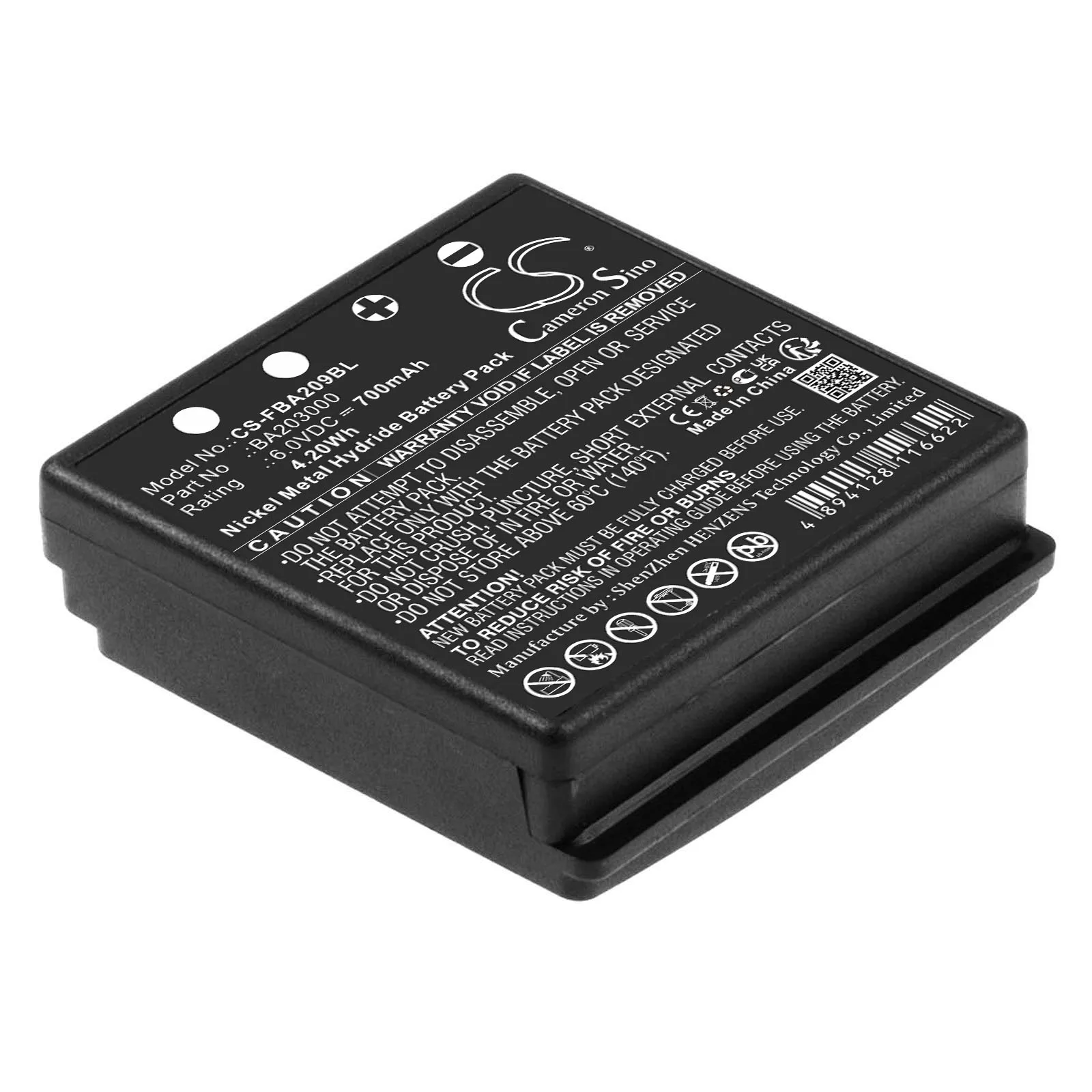 

Cameron Sino 700mAh Battery BA209000,BA203000 for HBC FBFUB09N,FUB9NM,Linus 4, Linus 6, Micron 4, Micron 6, Spectrum 1, 2, A, B,