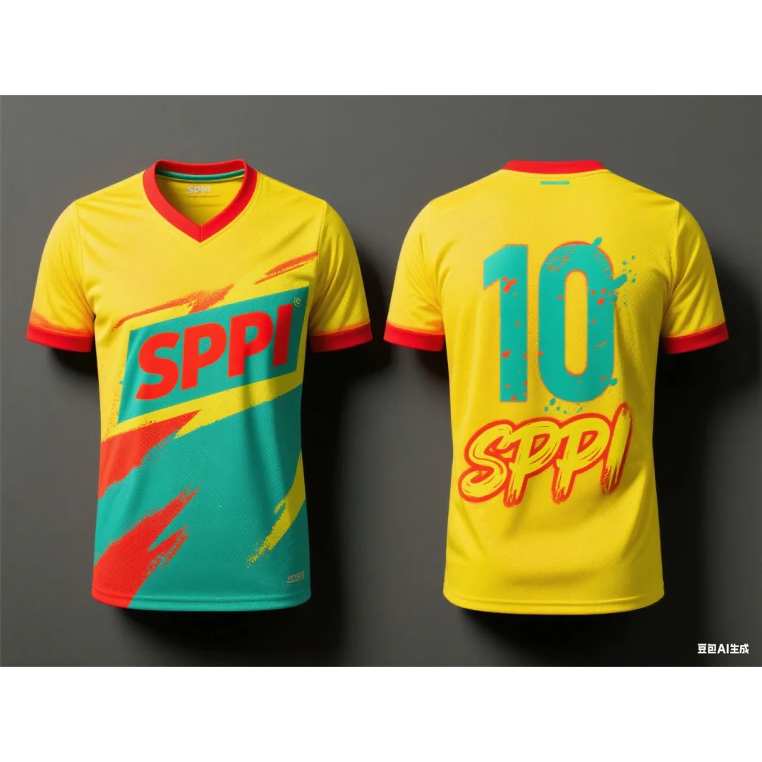 Screenshot graffiti football jersey breathable sports T-shirt Summer Dry Quickly Men's Women's T-Shirt Children's Clothing