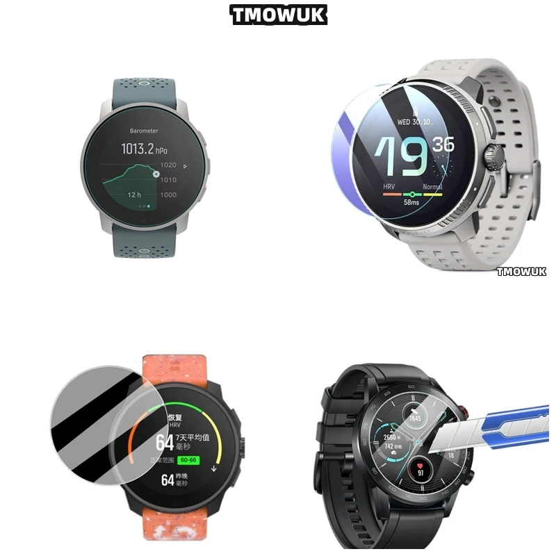 

For Suunto 5 7 9 Peak Pro Race S 45mm 49mm OCEAN Traverse Alpha, Long-Lasting 9H Tempered Glass Screen Protector