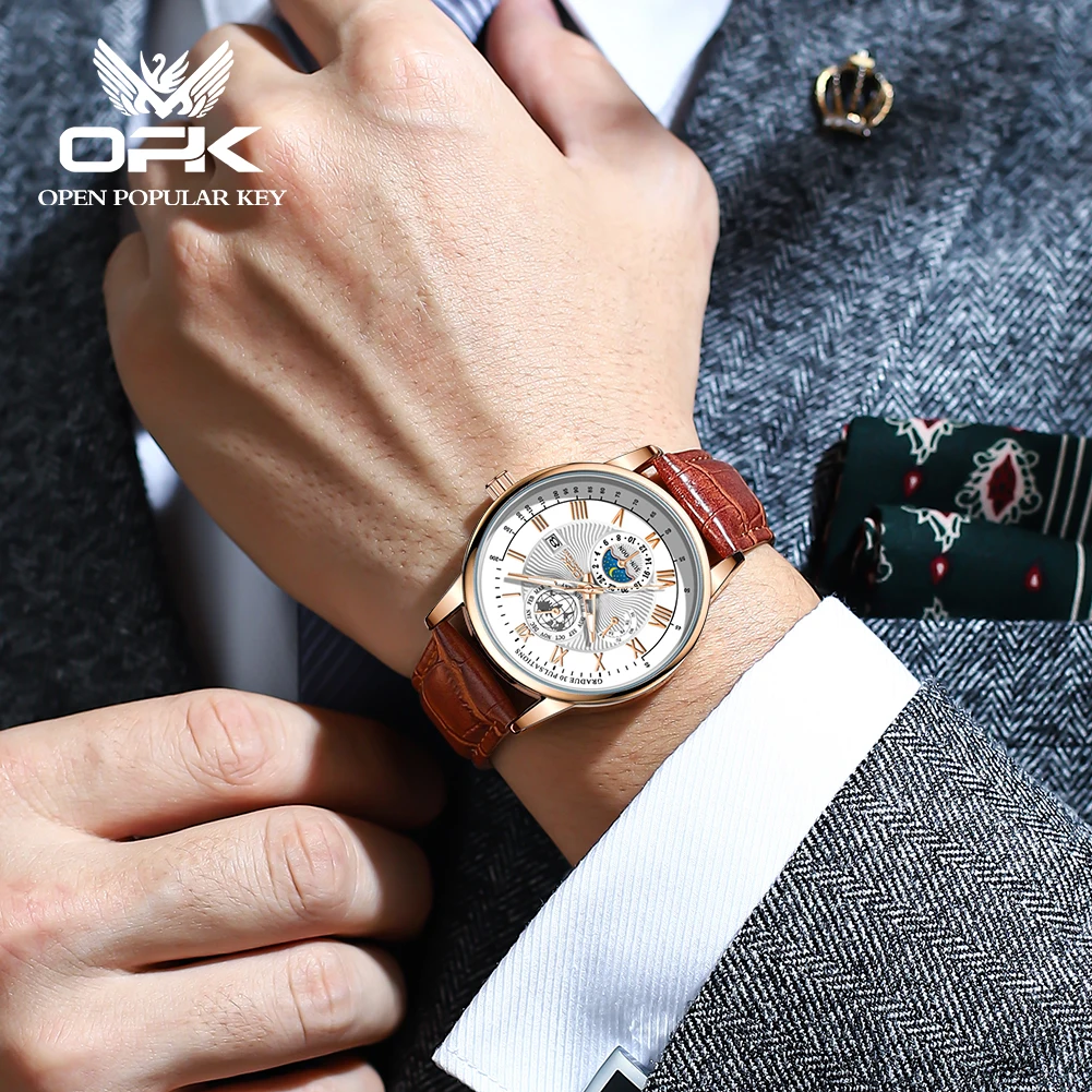 OPK 8153 Orologio da Uomo Eleg - Smartwatch Casual Watches For Men recensione e prezzo