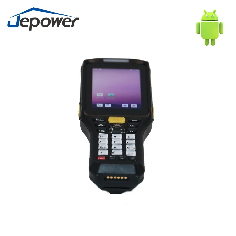 PDA Android 10 ad Alte Prestazioni IP65 Robusto Scanner di Codici a Barre 1D/2D Portatile per Logistica con NFC RFID