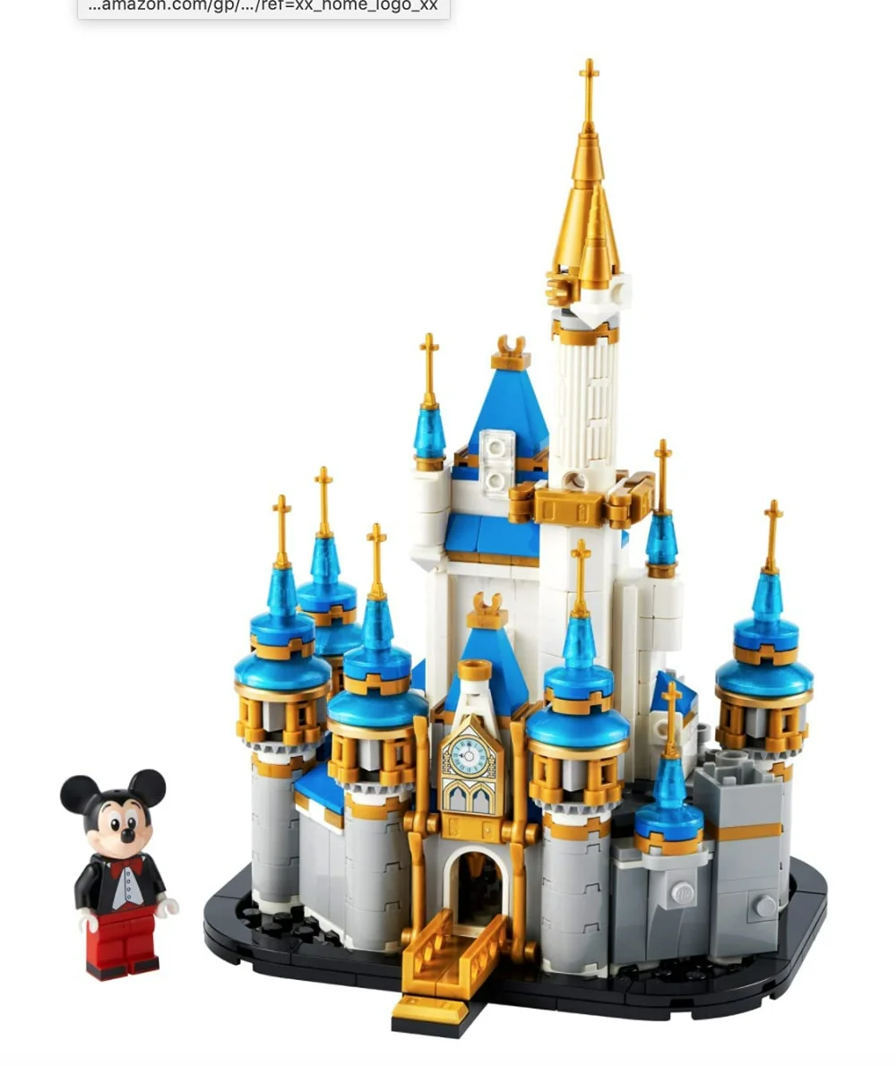 Lego Mini Disney Castle 50th Year Anniversary for Children\'s Kids Birthday Xmas Gift (40478)