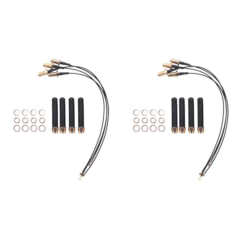 antena pigtail para modulo lora 3dbi modulo wi fi 868 915mhz conector ufl ipex para sma esp32 pcs 01