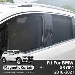 Für bmw x3 g01 2011-2015 f97 ix3 hinteres seiten fenster sonnenschutz visier auto sonnenschutz vorne windschutz scheibe gitter schützen sonnenschirm vorhang