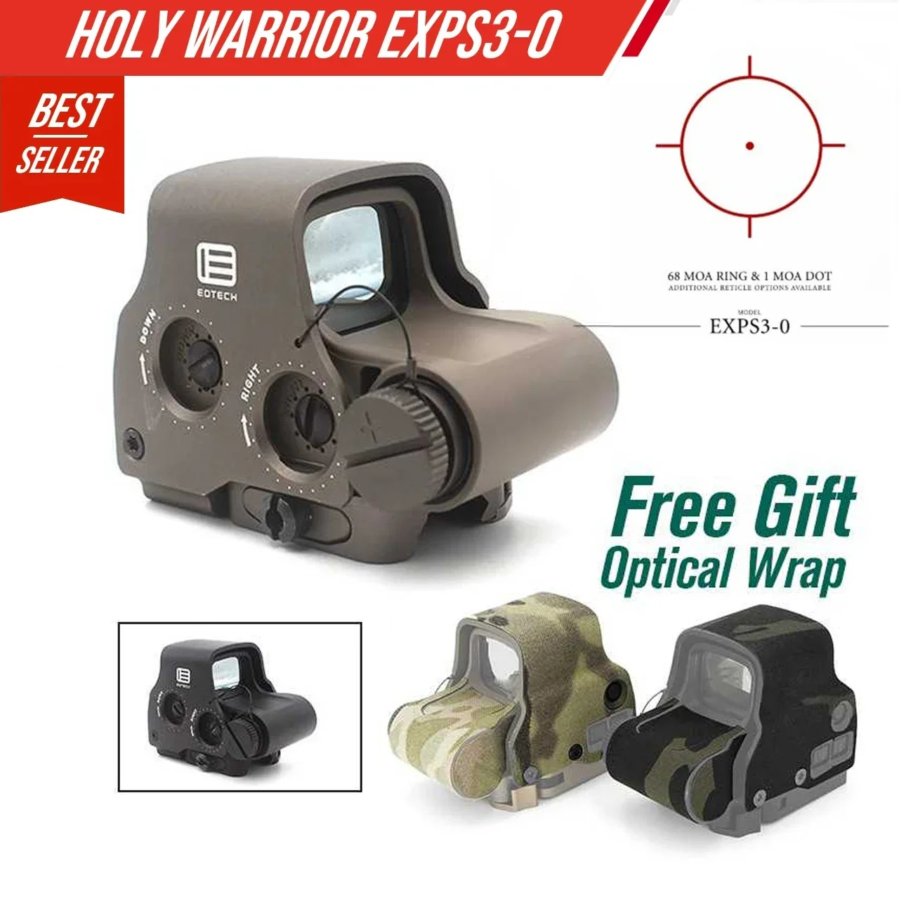 Why the Holy Warrior S1 EXPS-3-0 Red Dot Sight is the Best EOTECH Alternative for Airsoft and Hunting