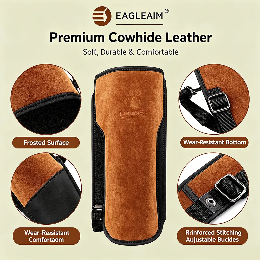 EAGLEAIM Suede Cow Leather Bac - Quiver Arrow Back ulasan dan harga